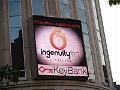 IngenuityFest on the Jumbotron